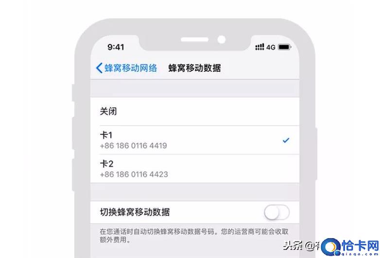 苹果手机怎么设置用流量卡