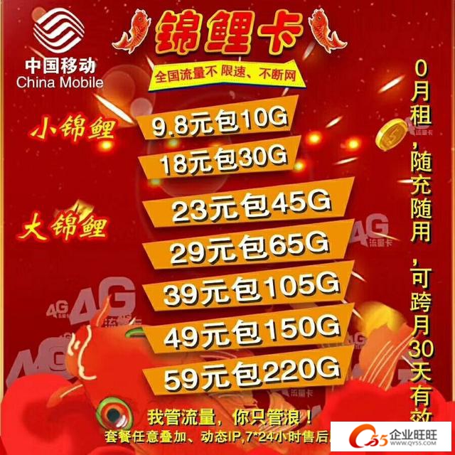 哪种卡手机流量多些好点