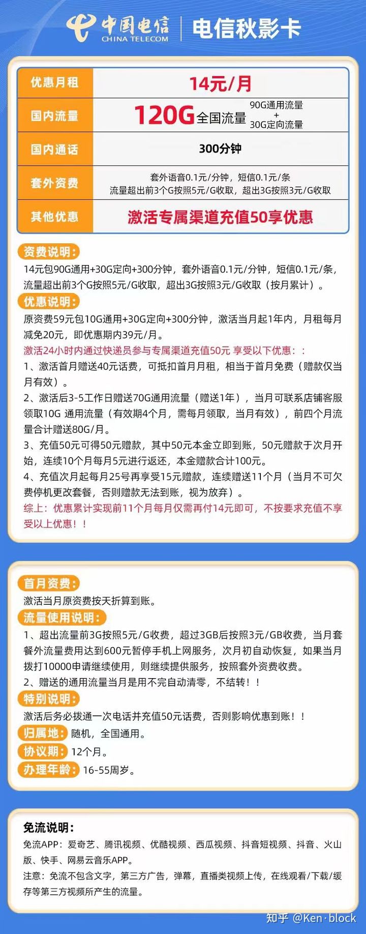 电信流量卡套餐介绍19（2021电信流量卡套餐）