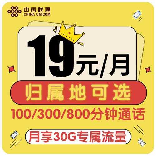 19元103g流量联通归属地（199元100g流量卡联通）