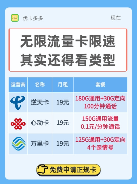 无限流量卡纯流量卡是什么（无限流量卡的意思）