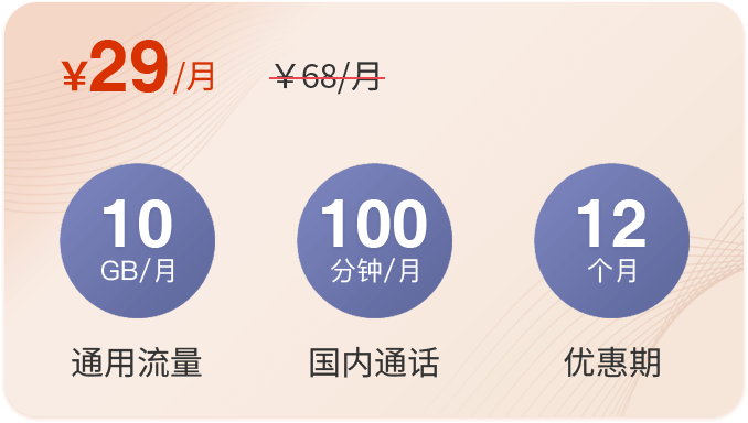 通用流量卡乐享卡（乐享流量季20g省内通用流量）