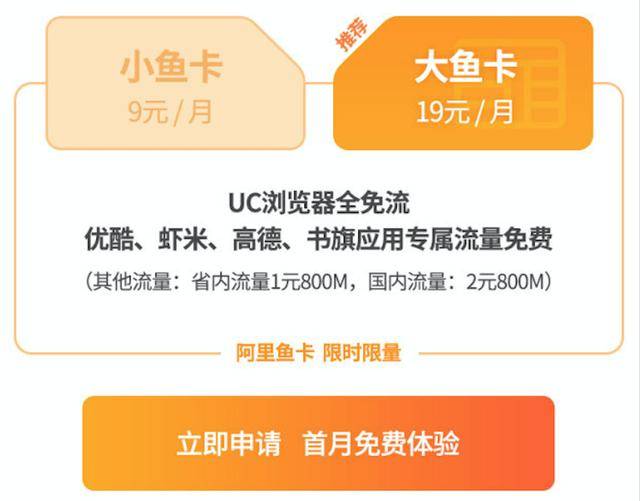 阿里大鱼卡可以改套餐嘛（阿里大鱼卡怎么注销）