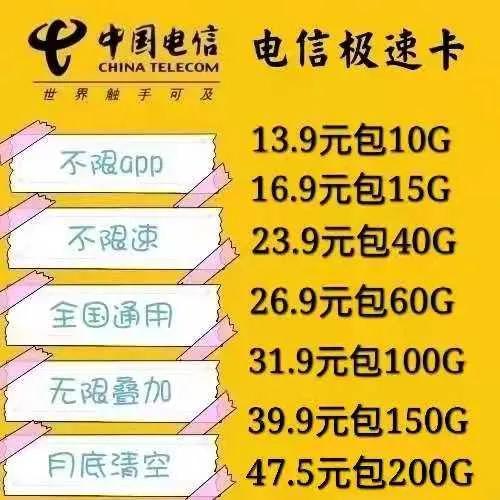 电信纯流量卡多少钱（电信流量卡贵不贵）