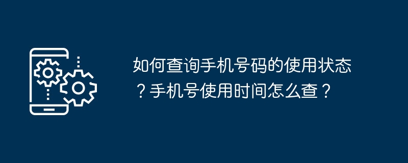 查询手机卡状态（查询手机卡状态怎么查）