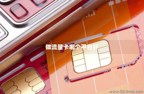 流量卡平台入驻（流量卡拿货平台）