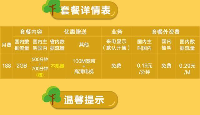 聊城移动卡套餐一览表（聊城移动营业厅电话号码是多少）