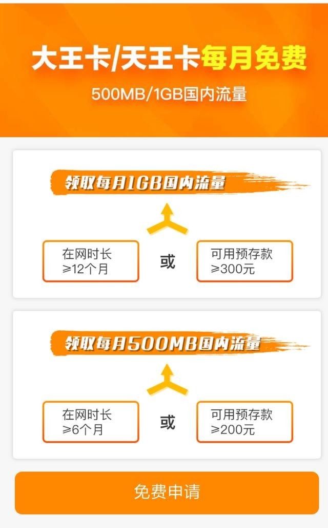 腾讯大王卡内有多少g流量（腾讯大王卡里有多少流量）