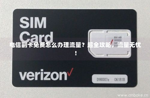 电信副卡（电信副卡怎么办理）