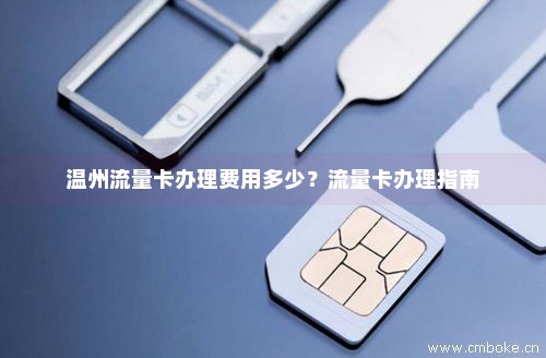 温州办流量卡（办流量卡去哪里办）