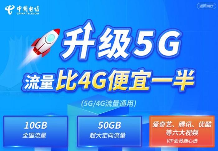 电信流量卡怎么升级5g（电信流量卡怎么升网速）