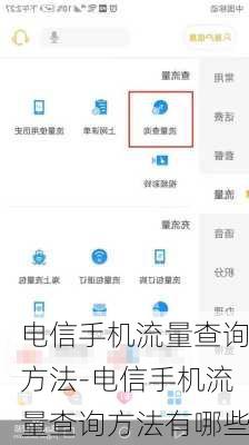 电信怎么查流量用到哪里了（电信怎么查用的流量）