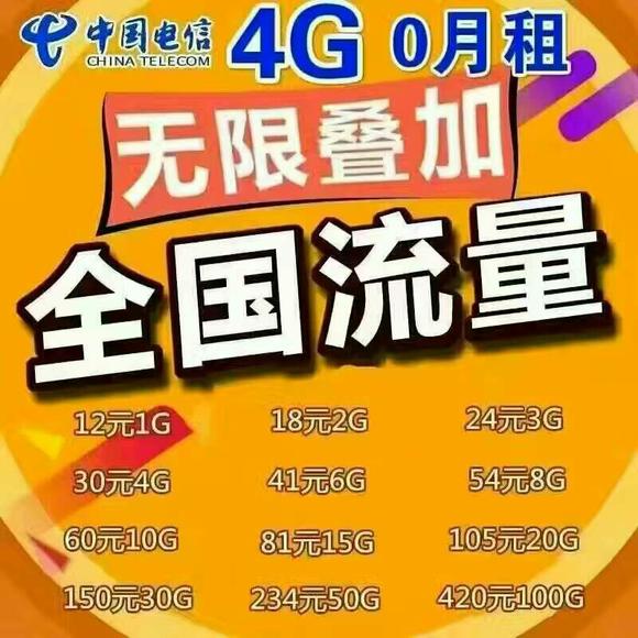电信卡流量包月（电信卡流量包月多少钱）