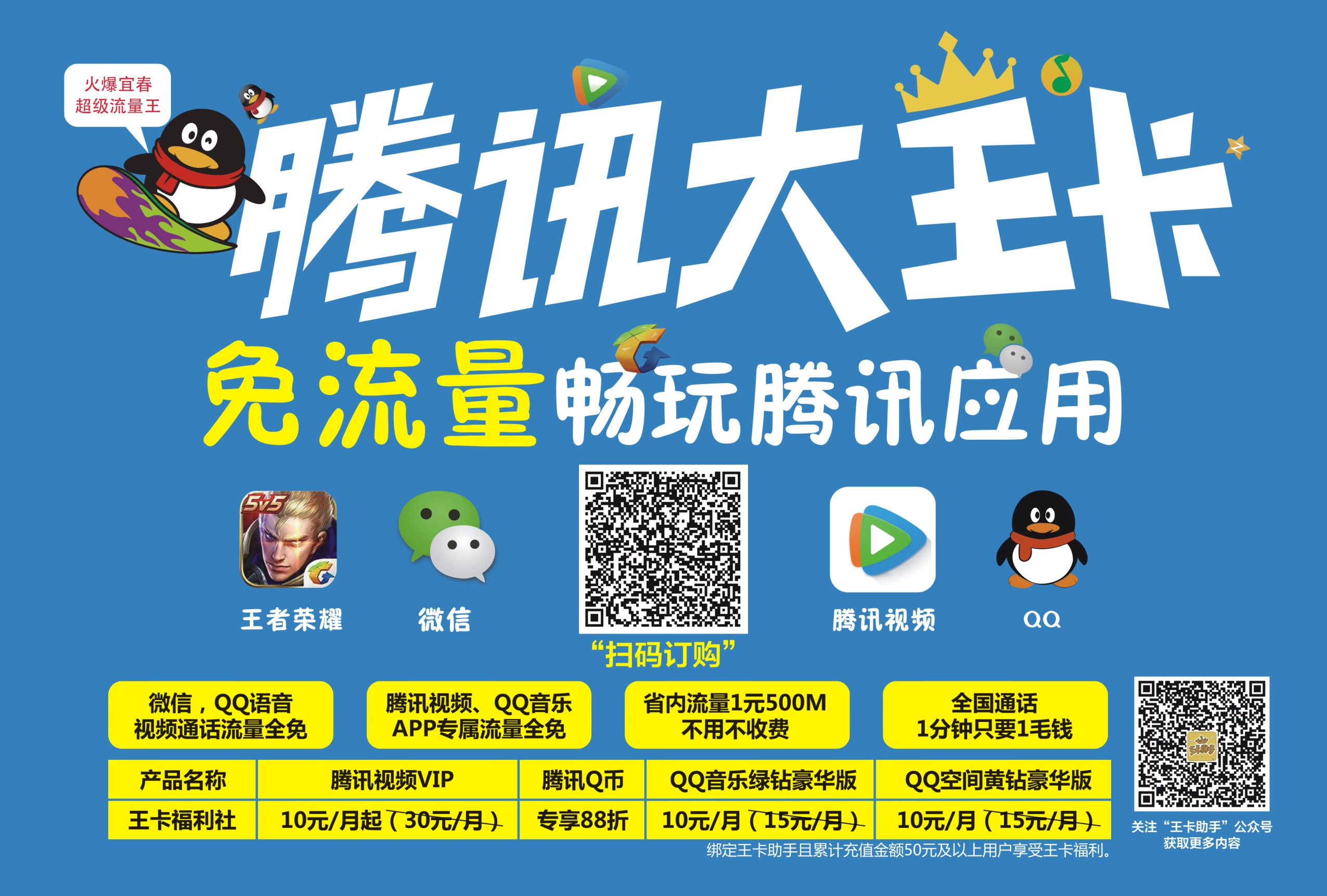 安居客腾讯大王卡免流吗(腾讯大王卡用哪些应用免流量)