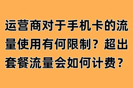 限制主卡流量使用（主卡设置流量限制副卡有用吗）