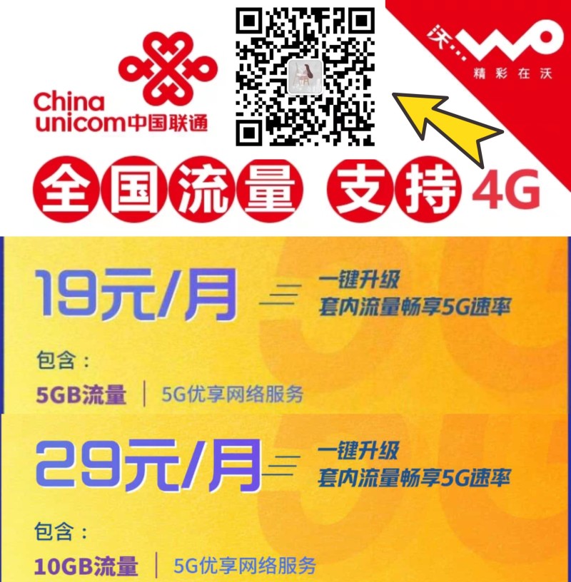 联通卡流量包有哪些（联通流量包都有哪些）